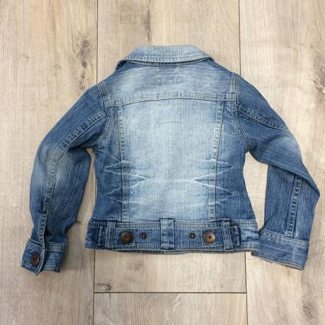 Bunda rifľová dievčenská h&m č.110, 4-5y, h&m,110