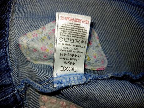 Riflová bundička next, next,110