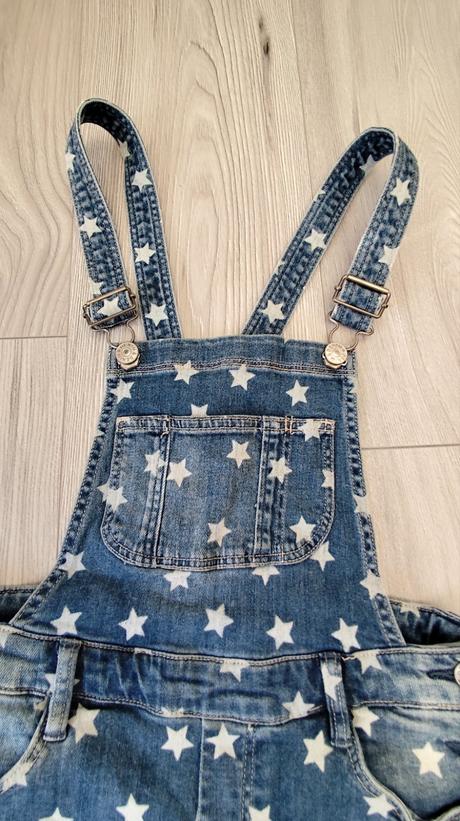 Riflove šortky, denim,134