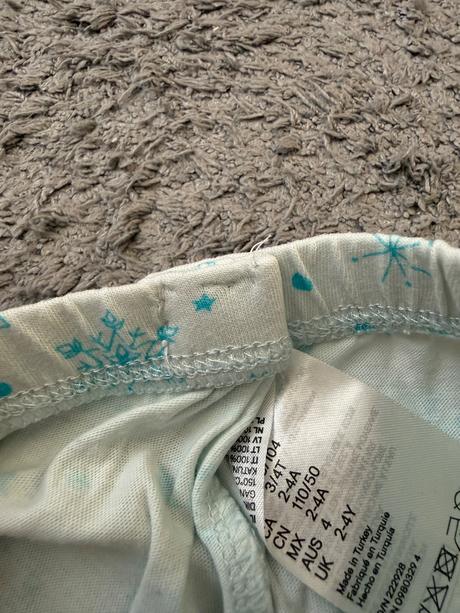 Letne pyžamo frozen h&m 98/104, h&m,98