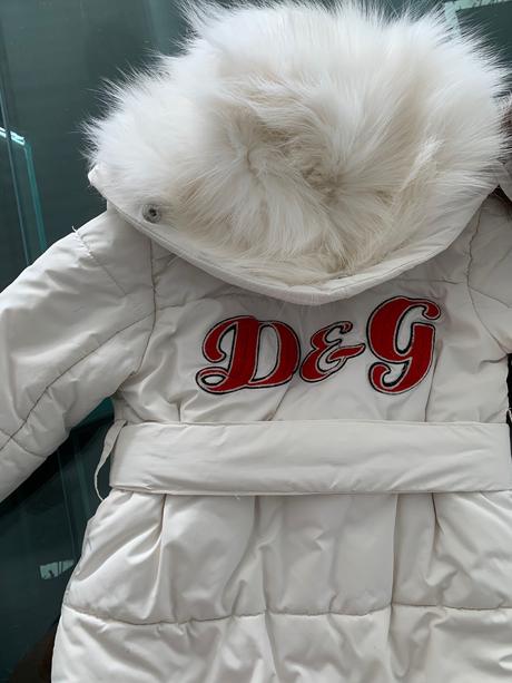 Dolce&gabbana zimná dievčenská bunda vel.2, 92