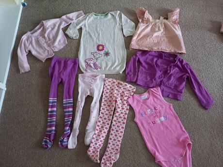 Balík oblečenia pre dievča 12-18 mesiacov, 86–98