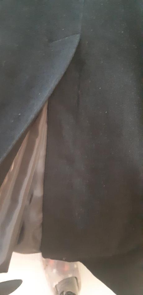 Krasny dlhy bavlneny kabat, 44