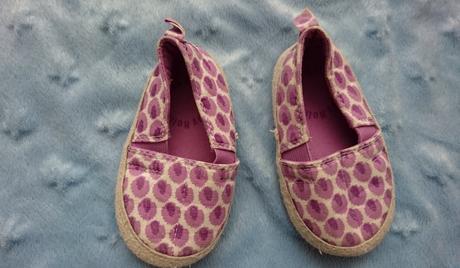 Fialové espadrilky, h&m,19