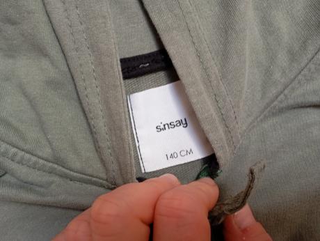 Teplákové mikiny, sinsay,140