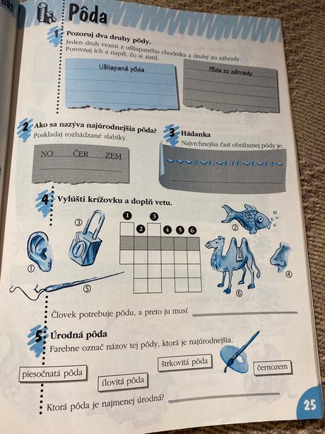 Pracovný zošit prírodoveda pre 3 roč zš,