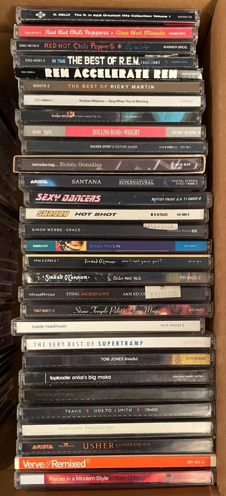 Rozne hudobne cd,