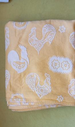 Šatka sestrice roosters ( bavlna, konope, ľan), sestrice