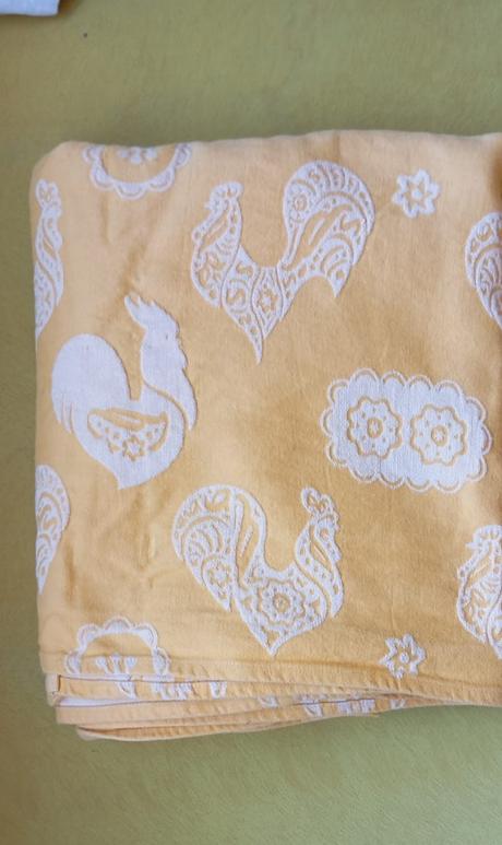 Šatka sestrice roosters ( bavlna, konope, ľan), sestrice