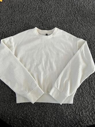 Vrúbkovaný sveter, h&m,xs