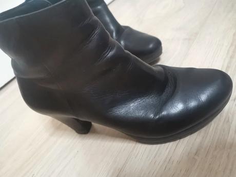 Högl - pohodlné kožené čižmičky, 37