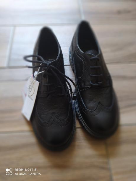 Kožené topánky, zara,33
