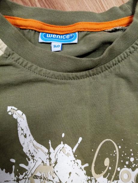 Chlapčenské bavlnené tričko., wenice,140