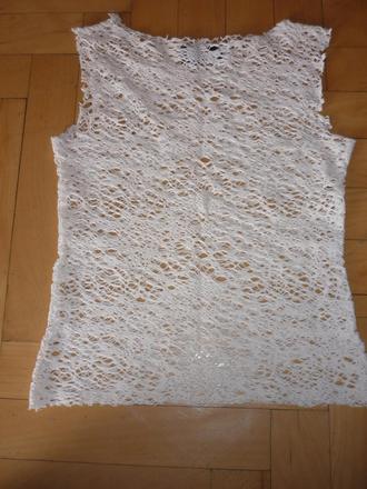 Hačkovaná vestička, orsay,s