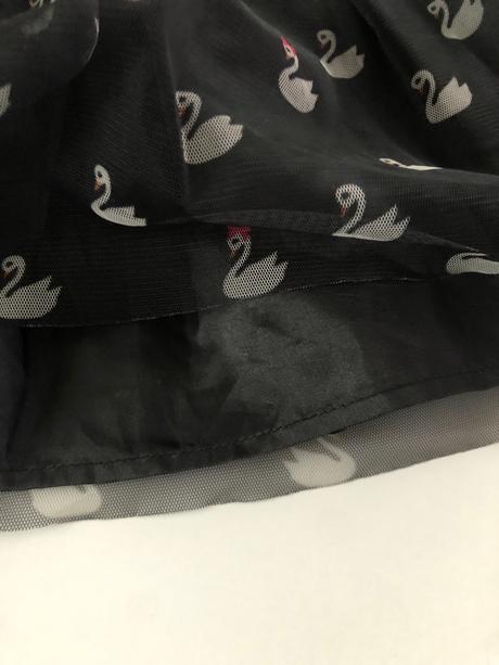 Šaty s labuťami, h&m,92