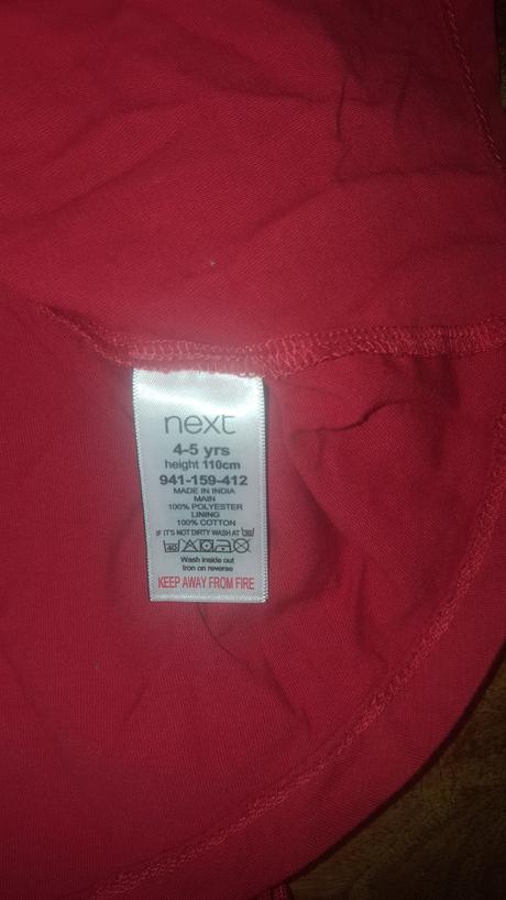 Set šaty + bolerko, next,116