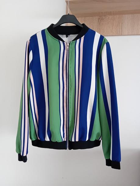 Pruhovaná bundička, l