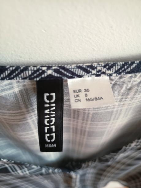Blúzkový crop top, h&m,s