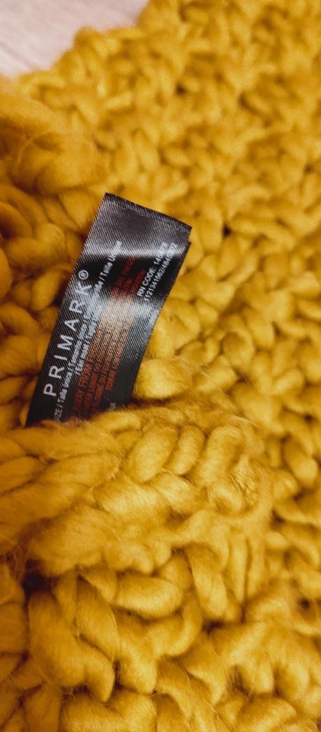 Pletený šál (tunel), primark,l