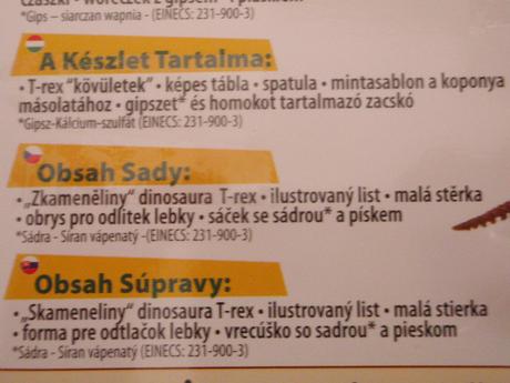 Skladačka dinosaurus, 