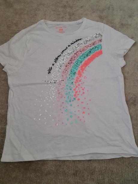Predám dievčenské tričko, f&f,152