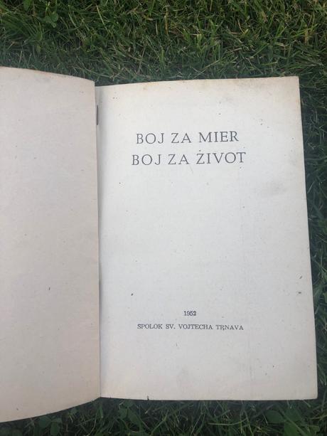 Kresťanská literatúra z 50.rokov aj jednotlivo,