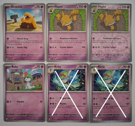 Pokémon karty "scarlet & violet" (5), 