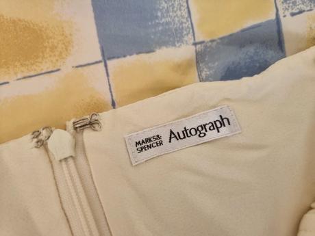 Cierno kremove korzet.šaty marks & spenxer 40, marks & spencer,40