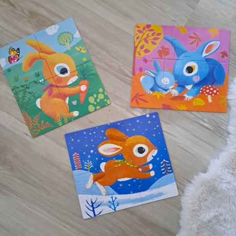 Puzzle djeco zajačik, 