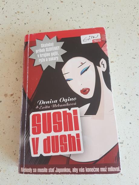 Kniha evitovka sushi v dushi, 