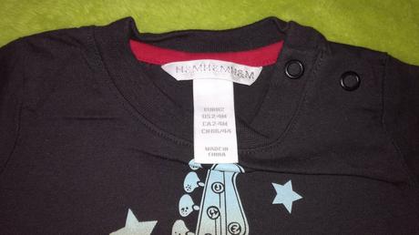 Frajerské tričko, h&m,62