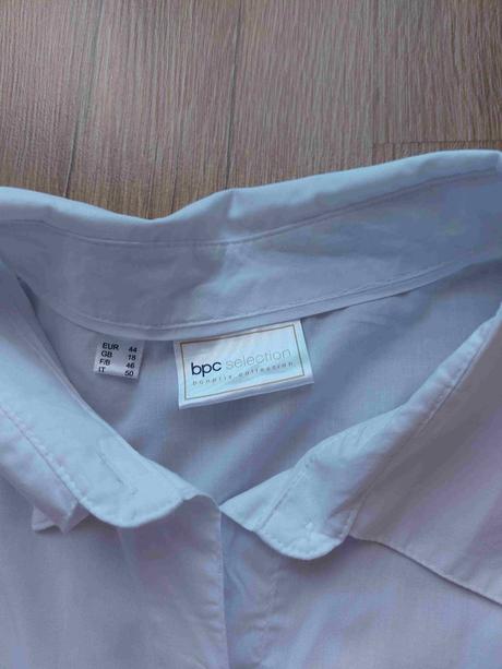 Košeľa/blúzka biela, bonprix,44