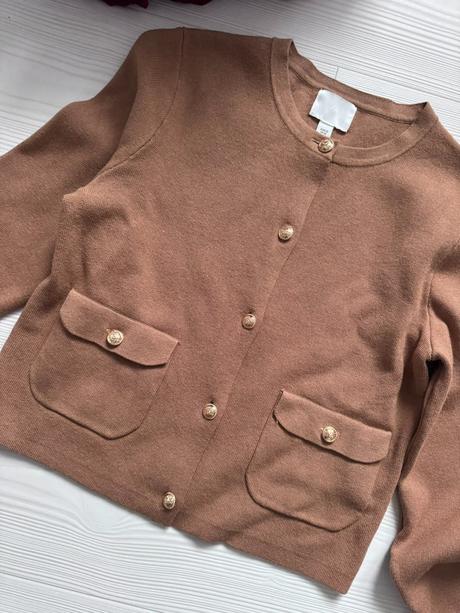 H&m - sveter s vreckami, h&m,xs