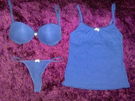 Tmavomodra talianska supravicka intimissimi, m