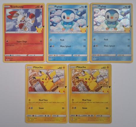 Pokémon karty "mcdonald's collection 2021",