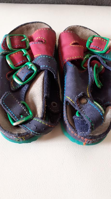 Sandálky kožené, v.21, vn.dĺžka 13,5cm, 21