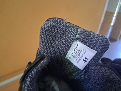 Pracovné topánky kožené nové wintoperk s visačkou, 41
