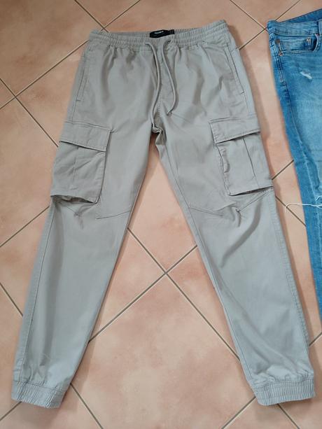 Pánske, chlapčenské rifle,nohavice zn.puul&bear, 40