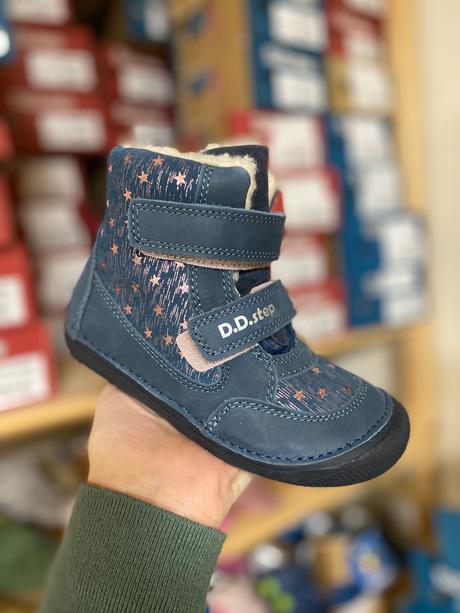 D.d. step barefoot zimné topánky, d.d.step,27