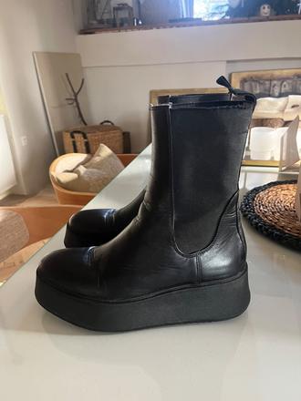 Kožene čižmy zara v.38, zara,38