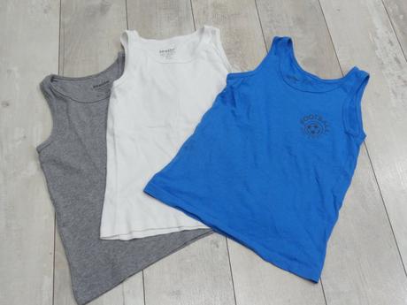 Chlapčenské tielka 3 ks, lupilu,110