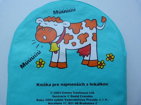 Prvé knižky - 3ks, jedna z nich aj s hrkálkou vo v,