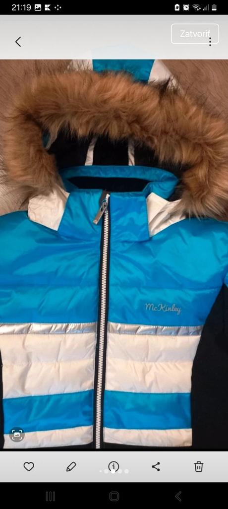 Krásna lyžiarska bunda mckinley, mckinley,xs
