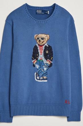 Ralph lauren bear originál pansky sveter, ralph lauren,xl