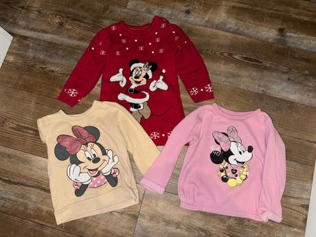 Minnie vianočné šaty, 104