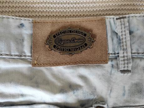 Riflová minisukňa vigoss denim, 28