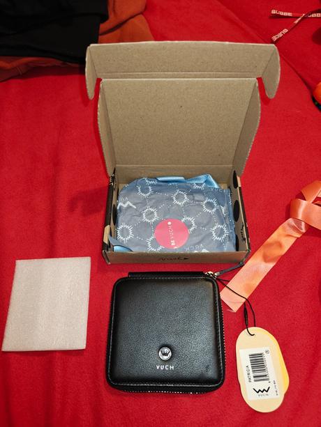 Dámska kožená peňaženka malá vuch, 