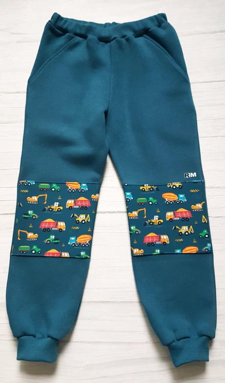 Softshelláky, tepláky so softshellovými záplatami, 86 - 152