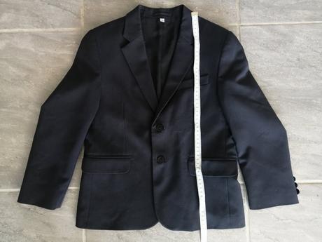 Sako caa, v 128, 7-8 r.,s podšívkou, bez chýb, c&a,128