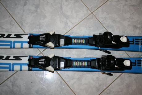 Juniorske lyže stockli rt modre 110 cm, 110-119 cm